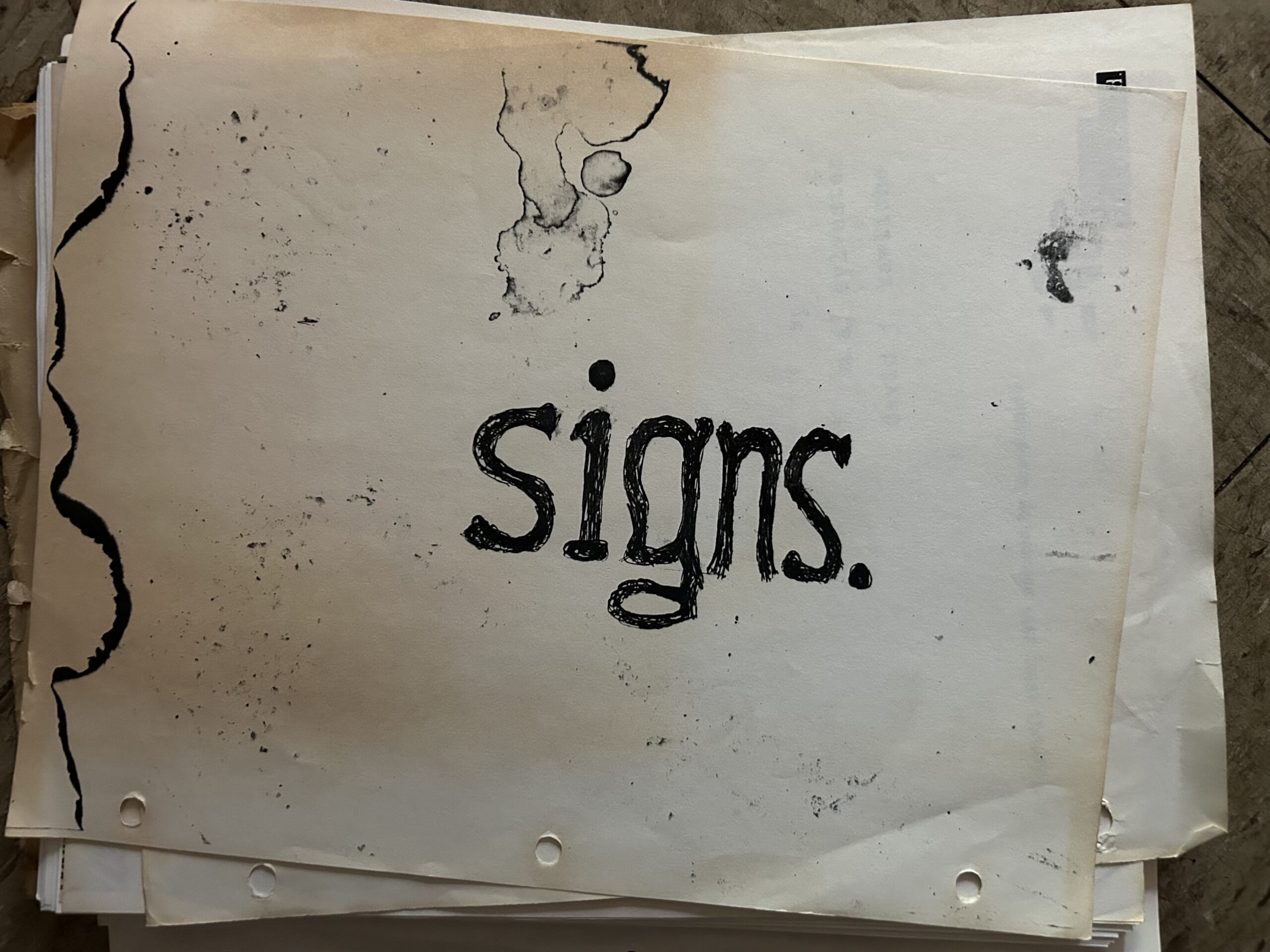 The Legend of signs. – Nihilator Rising